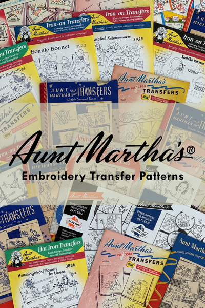 Aunt Martha's Embroidery Patterns