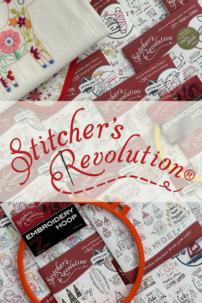 Stitcher's Revolution Embroidery Patterns